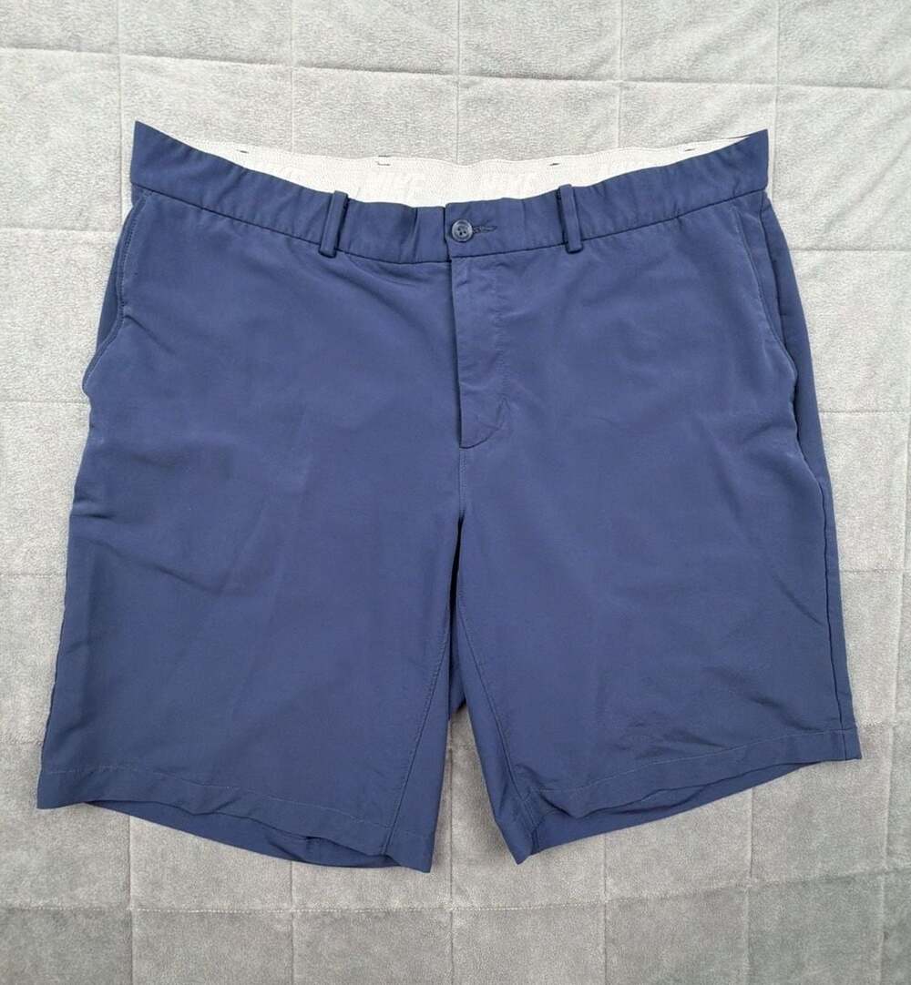 Nike Golf Men's Dri-Fit Standard stretchy Fit Flat Front Performance Shorts Blue
